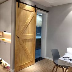 SYSTEM DRZWI PRZESUWNYCH BARN DOOR ZESTAW OKUĆ 2m LOFT RETRO BARNDOOR - Miniaturka zdjęcia nr 3