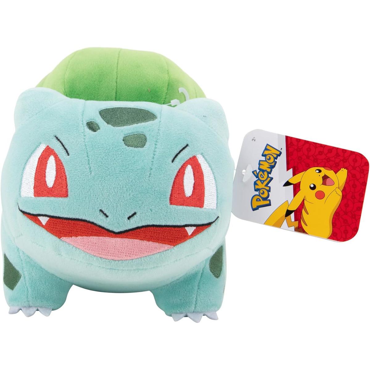 POKEMON ORYGINALNA MASKOTKA PLUSZOWA JAZWARES PLUSZ PLUSZAK BULBASAUR 20cm nr. 1