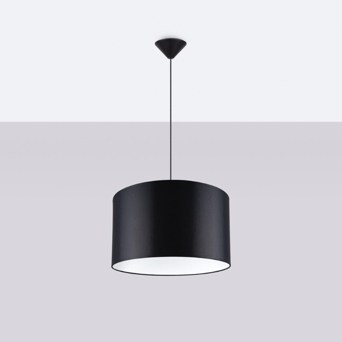 Lampa wisząca NOVA 40 czarna 88x40x40cm nowoczesna E27 do salonu nr. 2