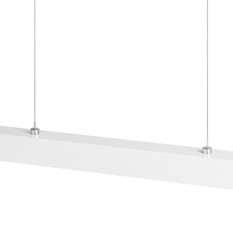 Lampa wisząca 116x6x150 cm LED z metalu wymienny LED biała 2900K do salonu - Miniaturka zdjęcia nr 3