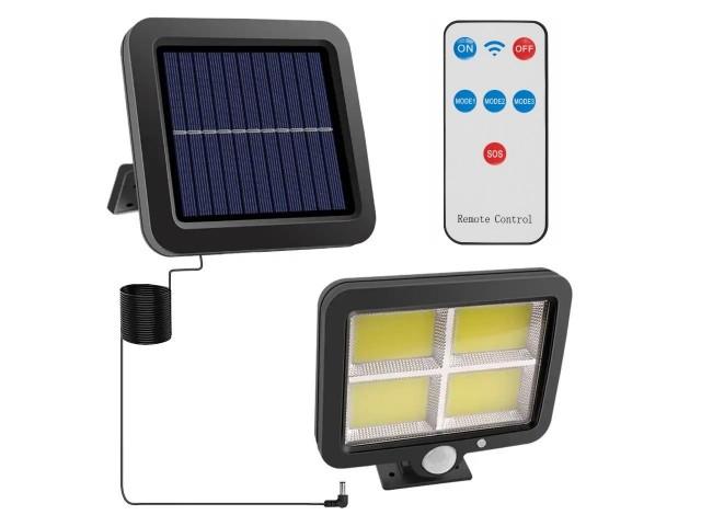 Lampa solarna z czujnikiem ruchu i zmierzchu LED