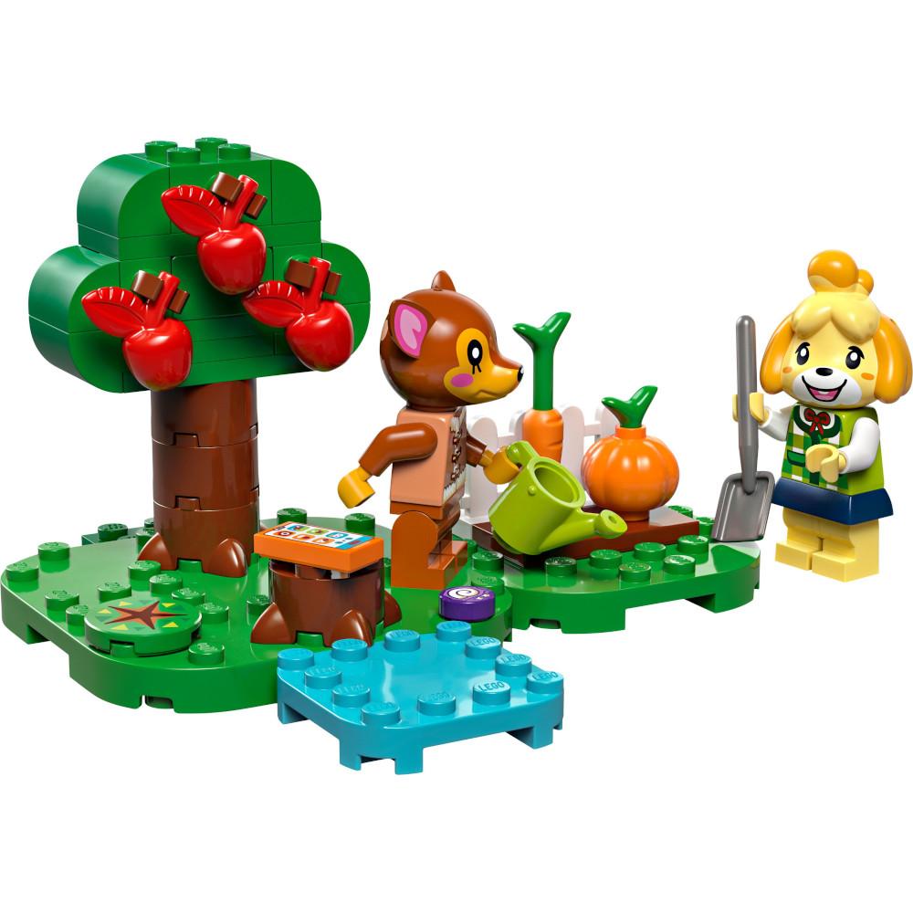 Zestaw klocków odwiedziny Isabelle 77049 oryginalny lego animal crossing dla dziecka  nr. 3