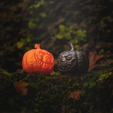 Świeca Halloween PUMPKIN White - Miniaturka zdjęcia nr 9