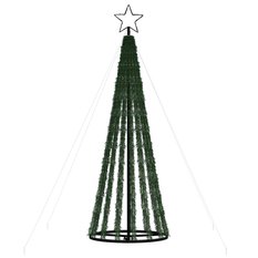 Stożkowa choinka z lampek, 275 kolorowych LED, 180 cm - Miniaturka zdjęcia nr 5