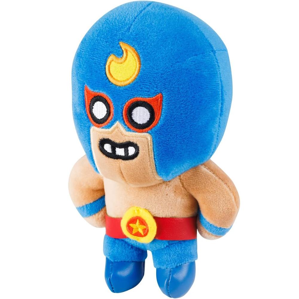 BRAWL STARS ORYGINALNA MIĘKKA MASKOTKA PLUSZAK ZADYMIARZ EL PRIMO 18cm