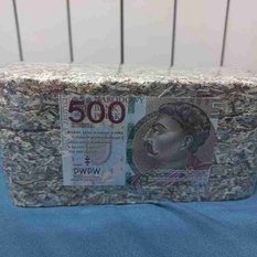 Konfetti kolekcja Prezent HIT brykiet 500zl banknotów