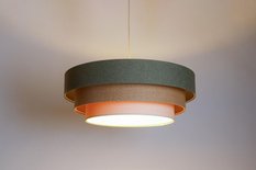 Lampa Triniti Boho 60 cm do sypialni salonu wisząca pistacjowy - Miniaturka zdjęcia nr 7