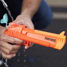 NERF SUPER SOAKER ORYGINALNY BLASTER PISTOLET NA WODĘ FORTNITE HC F5110 - Miniaturka zdjęcia nr 4