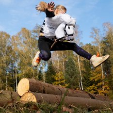 Hobby horse zabawka dla dziewczynki konik kiju A3 - Miniaturka zdjęcia nr 11