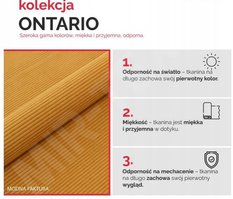 Łóżko Ontario 90x200 welurowe z pojemnikiem na pościel obicie beżowe + poduszki do sypialni - Miniaturka zdjęcia nr 7