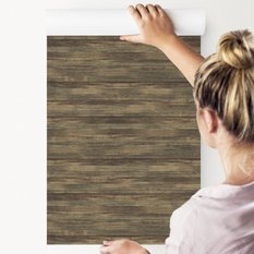 Tapeta Kolorowy Poziomy DREWNIANY WZÓR Do Salonu 53x1000  - Miniaturka zdjęcia nr 5