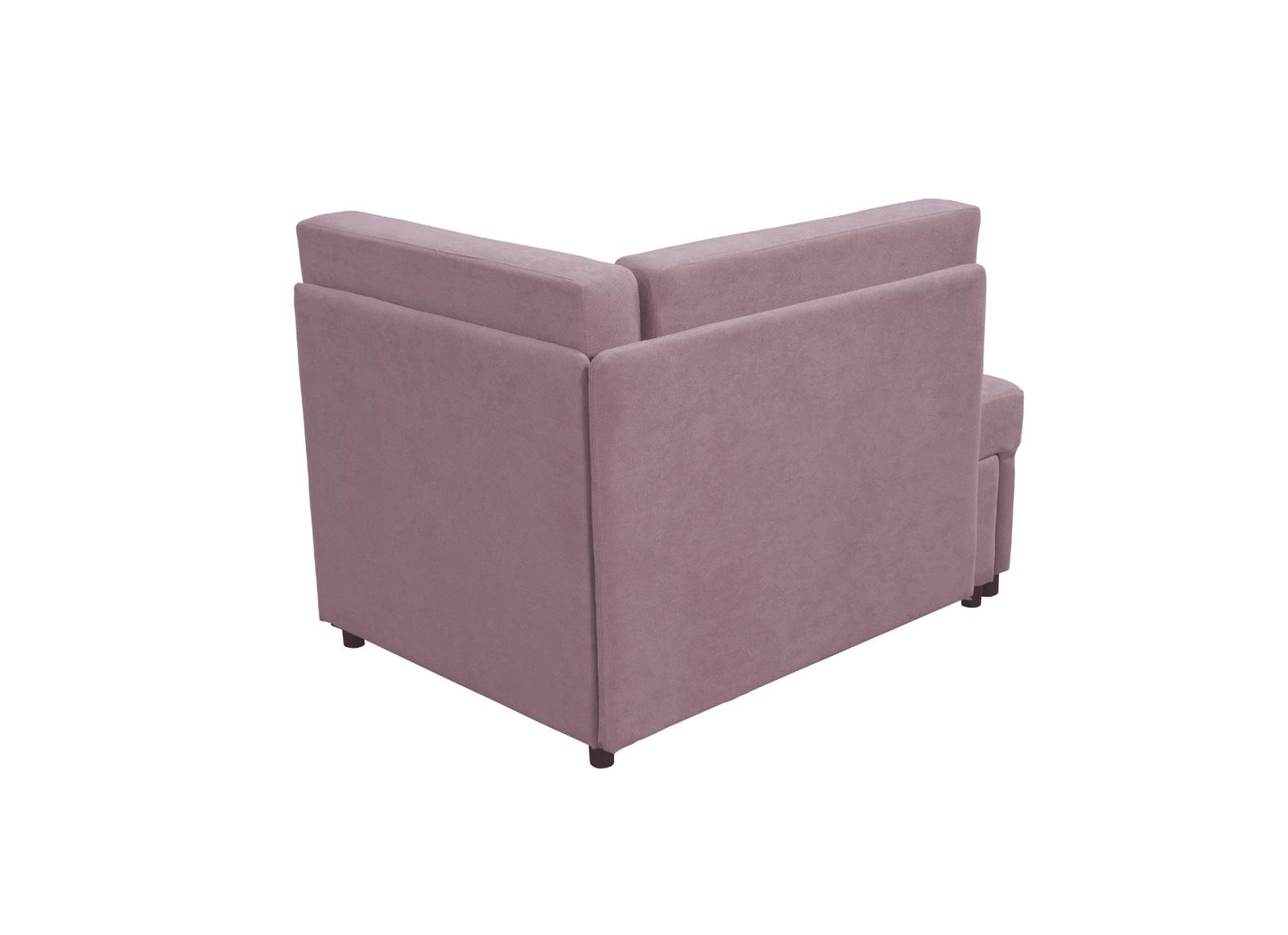 Łóżko rozkładane Viluś 106x75x80 cm sofa narożnik jednoosobowy do pokoju z funkcją spania i przechowywania różowy nr. 9