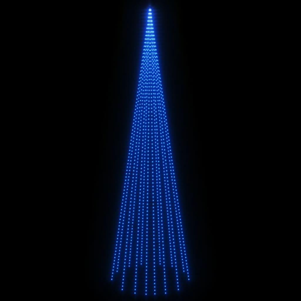 Choinka do montażu na maszcie, 1134 niebieskich LED, 800 cm nr. 4