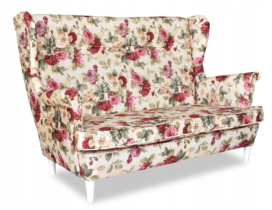 Zestaw wypoczynkowy mebli Ari Print 149x104x92 cm uszak sofa fotele skandynawskie ROSE  nr. 2