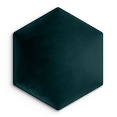 Panele tapicerowane 26x30 na ścianę hexagon turkusowy - Miniaturka zdjęcia nr 2