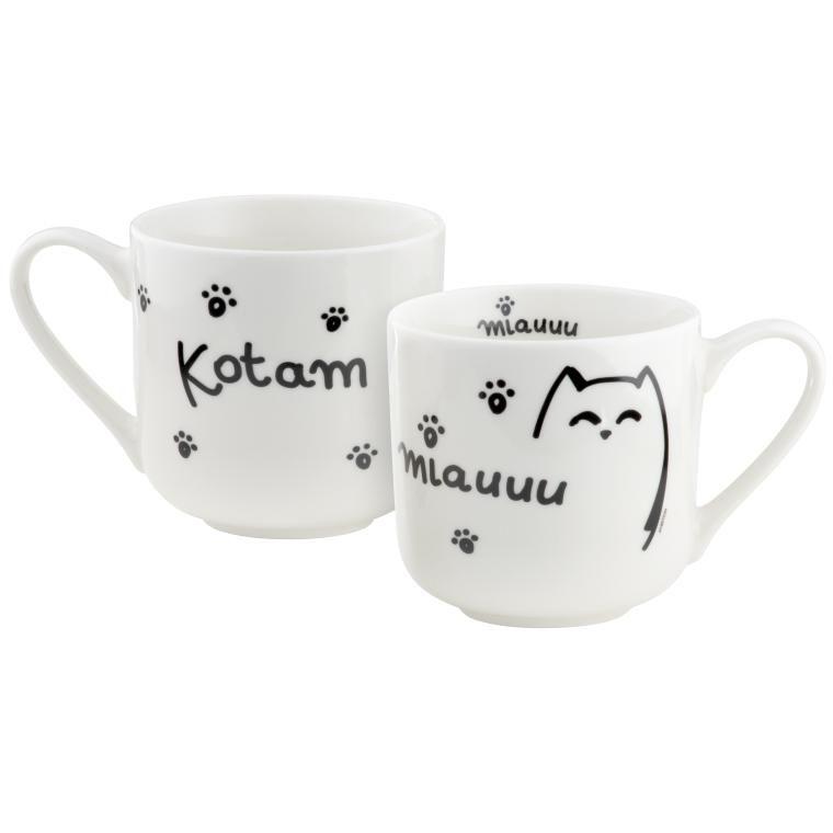 Kubek porcelanowy 450ml Ambition Kotam Cię