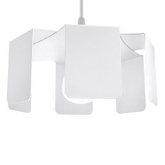 Lampa wisząca TULIP biały 110x24x24cm nowoczesna E27 do salonu - Miniaturka zdjęcia nr 1