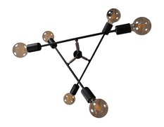 Lampa wisząca K-4751 CAMARA 50x90x50 cm do sypialni lub pokoju czarny - Miniaturka zdjęcia nr 6