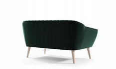 Sofa GLORIA 140x70x75 cm dwuosobowa w stylu skandynawskim MANILA beżowa do salonu - Miniaturka zdjęcia nr 7