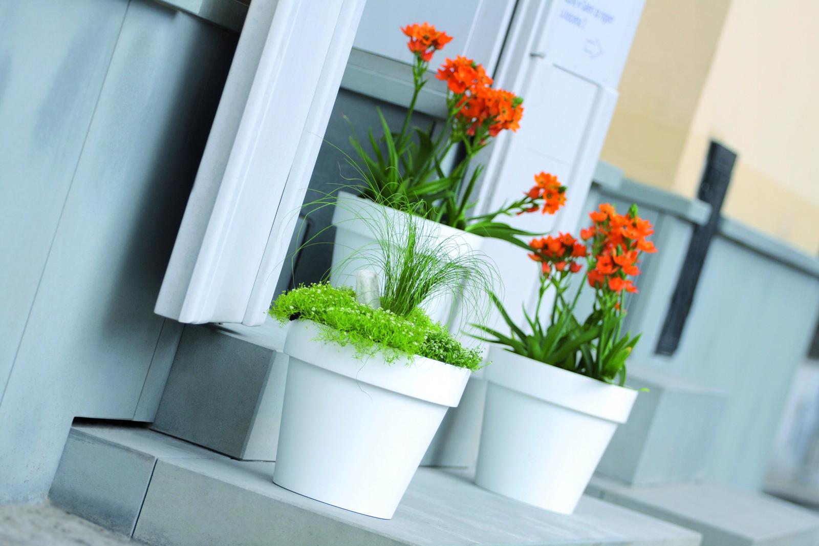 Doniczka okrągła Lofly DLOF250 z podstawką Donica nr. 10