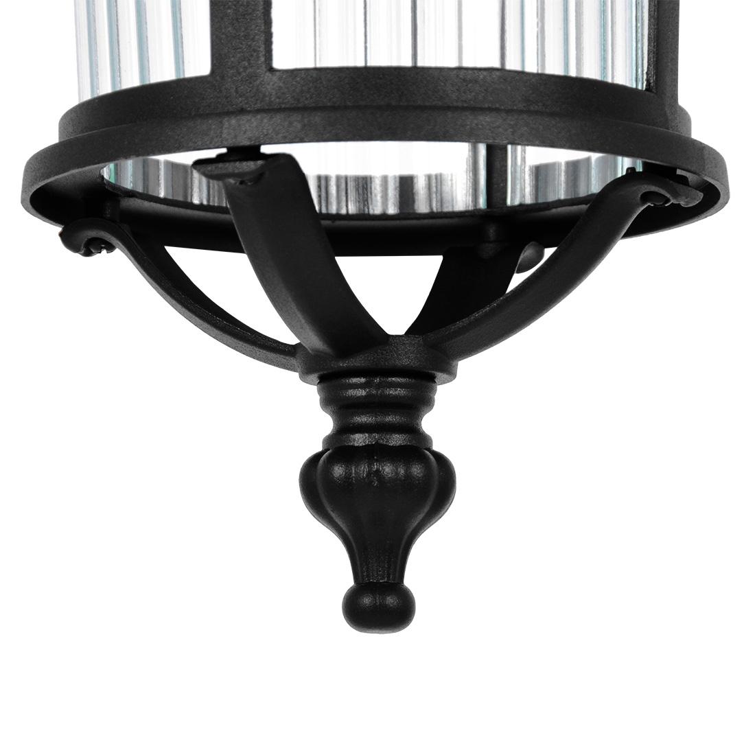 Lampa ogrodowa wisząca K-8221 MIAMI 18x90x18 cm do ogrodu czarny nr. 4