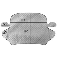 Magnetyczna mata osłona szyby samochodowa Heckermann CSB-1 - Miniaturka zdjęcia nr 2