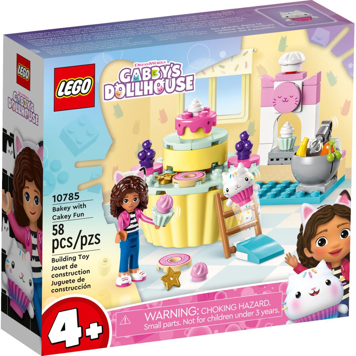 LEGO GABBY'S DOLLHOUSE KOCI DOMEK GABI PIECZENIE TORTU Z ŁAKOTKIEM 10785 nr. 1