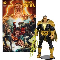 Oryginalna ruchoma figurka Black Adam DC multiverse + komiks 19 cm - Miniaturka zdjęcia nr 4