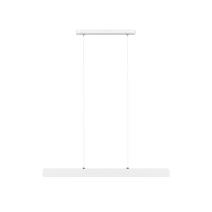 Lampa wisząca 76x6x150 cm LED z metalu wymienny LED biała 4000K do salonu - Miniaturka zdjęcia nr 4