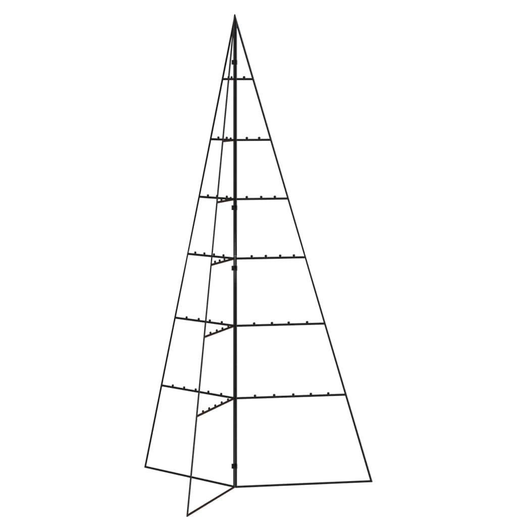  Metalowa choinka świąteczna, do dekoracji, czarna, 140 cm nr. 5