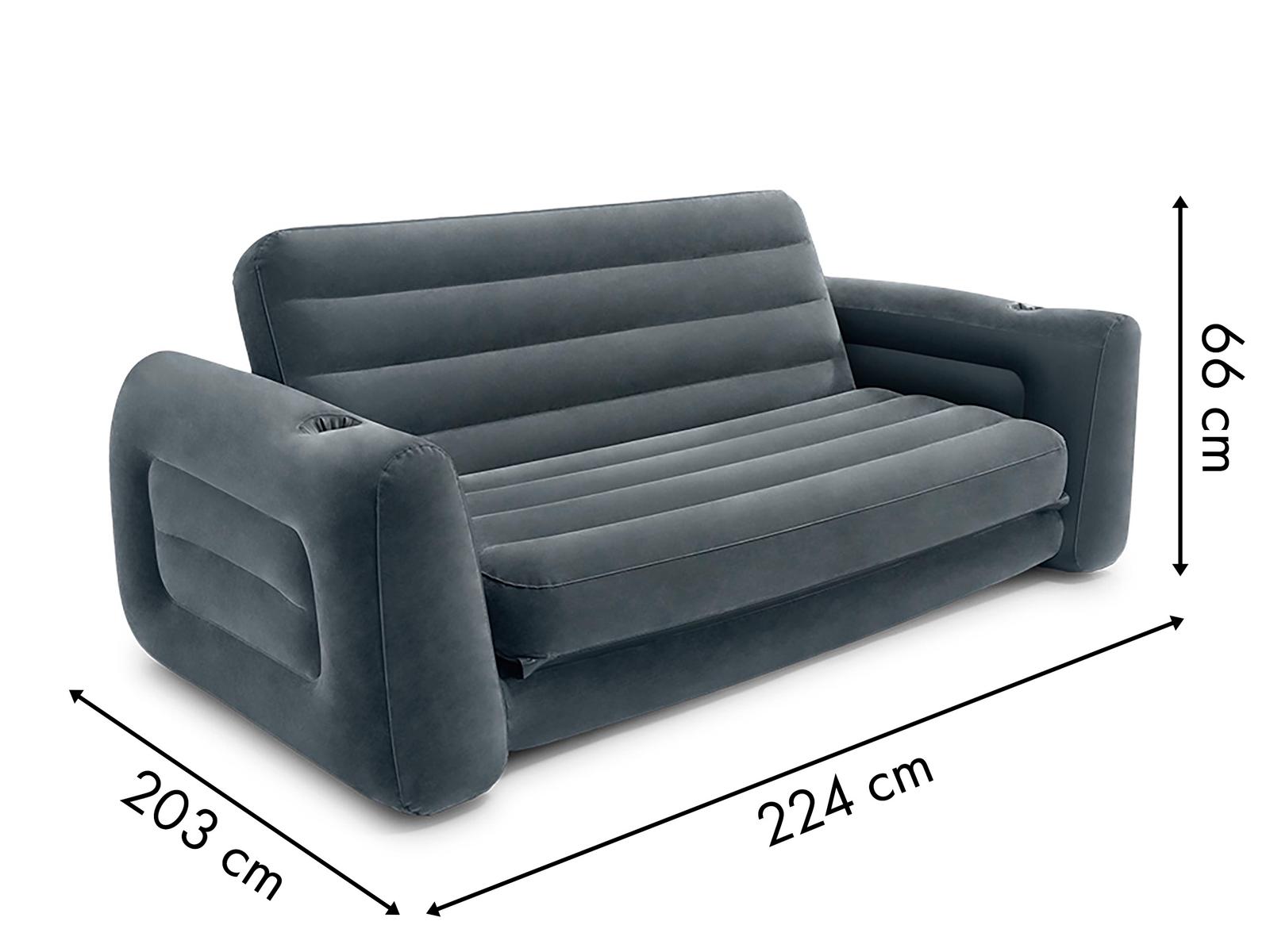 Sofa dmuchana rozkładana łóżko materac 2w1 INTEX 66552 nr. 5
