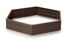 Rabata ogrodowa Base Woody 1480x1290mm Grządka - Miniaturka zdjęcia nr 2