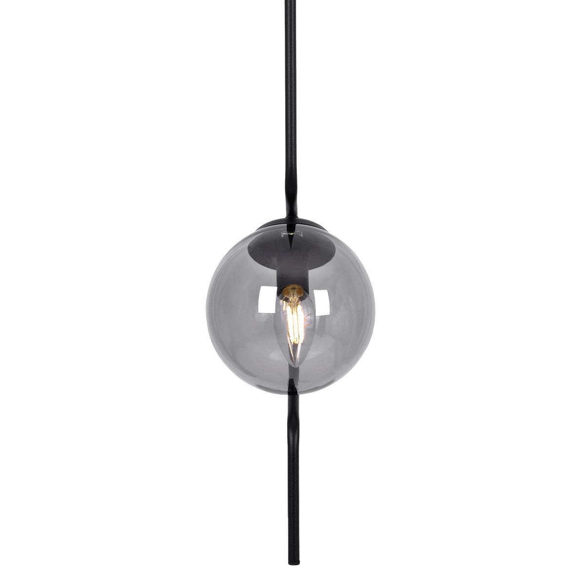 Lampa wisząca K-5330 NEVA 16x100x16 cm do salonu lub pokoju grafitowy/czarny nr. 4