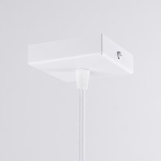 Lampa wisząca PRYSM 1 biała 120x8x8cm nowoczesna lampa G9 do salonu - Miniaturka zdjęcia nr 8