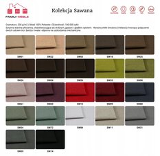 Sofa dwuosobowa uszak Ari Family Meble - Miniaturka zdjęcia nr 13