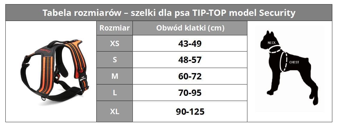 Szelki  do tropienia Truelove Security czarne S (48-57 cm) nr. 3