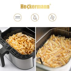 Frytkownica beztłuszczowa 7L Heckermann® AF06 - Miniaturka zdjęcia nr 5