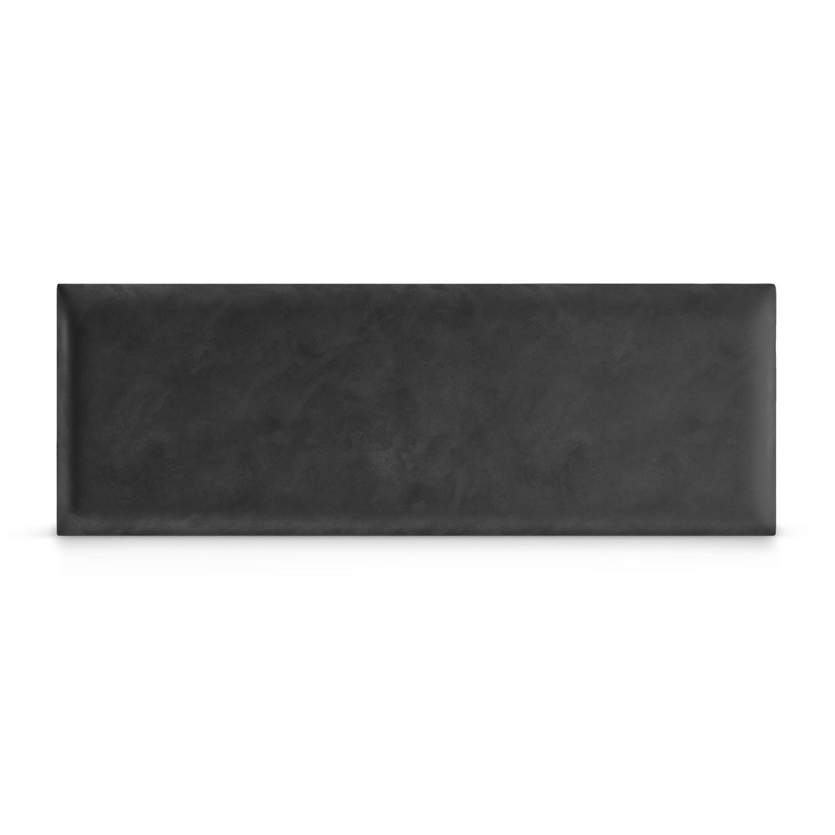 Panele tapicerowane 90x30 cm na ścianę prostokąt grafitowy nr. 2