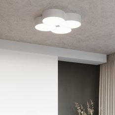 Plafon CIRCLE 3B biały 11.5x64.5x64.5cm E27 nowoczesna lampa do salonu - Miniaturka zdjęcia nr 8