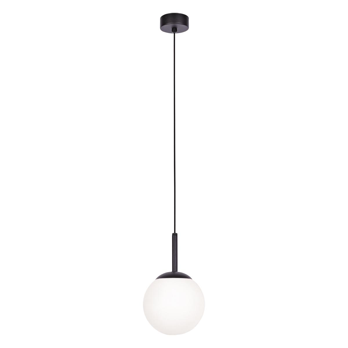 Lampa wisząca K-4886 FARO 16x90x90 cm do salonu lub pokoju czarny/biały matowy