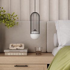 Lampa wisząca BRINA 3P czarna 115x34x34cm nowoczesna G9 do salonu - Miniaturka zdjęcia nr 13