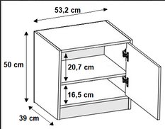 Garderoba Roj + 12 159,6x39x193 cm z lustrem do przedpokoju i wieszakami szafka na buty dąb craft - Miniaturka zdjęcia nr 2