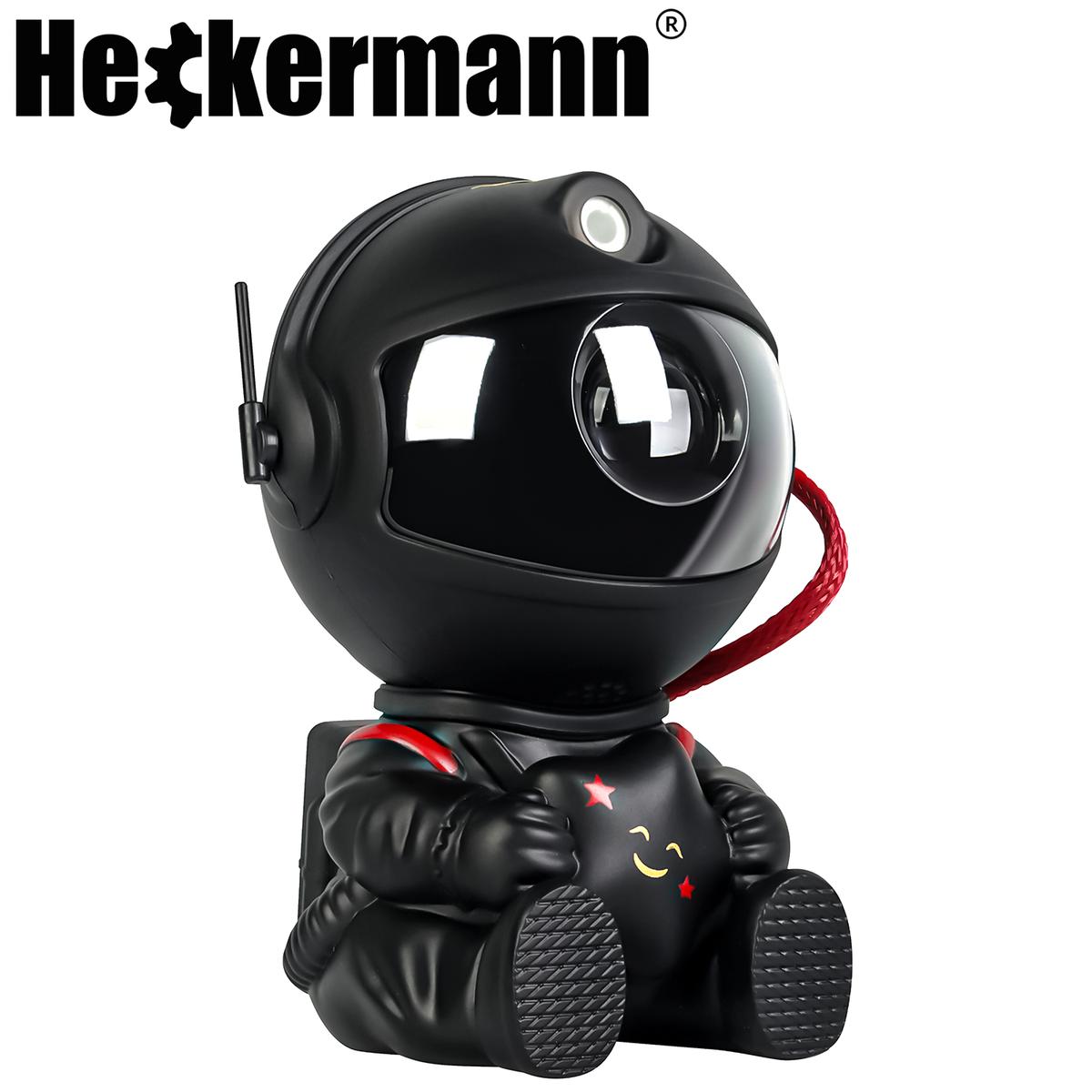 Projektor gwiazd LED astronauta Heckermann czarny nr. 7