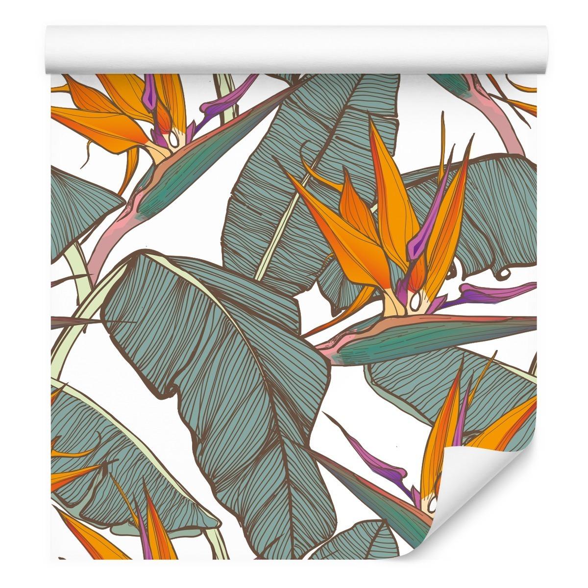Tapeta Egzotyczna, Dekoracja w Stylu Nowoczesnym, Bananowiec