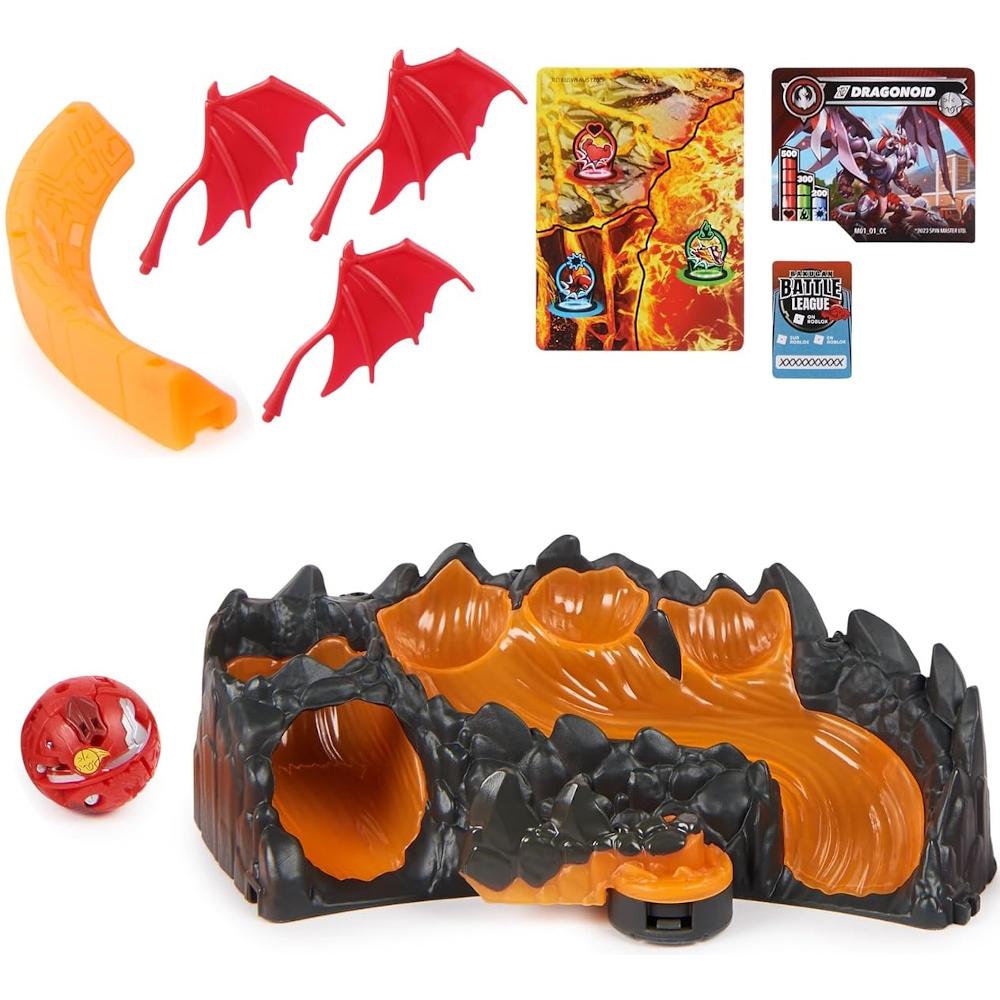 Bakugan 3.0 training set zestaw treningowy red misfit titanium dragonoid dla dziecka  nr. 3