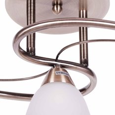 Lampa sufitowa K-JSL-8090/3 AB SAMIRA 50x25x22 cm do salonu lub pokoju patyna - Miniaturka zdjęcia nr 2