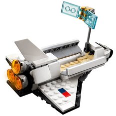 LEGO CREATOR ZESTAW KLOCKÓW 3w1 PROM KOSMICZNY 31134 - Miniaturka zdjęcia nr 3