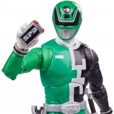 Figurka POWER RANGERS zielony ranger S.P.D hasbro dla dziecka - Miniaturka zdjęcia nr 7