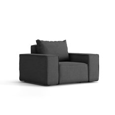 Sofa jednoosobowa SONNE 115x73x88 cm wodoodporna UV do ogrodu + poduszka grafitowa