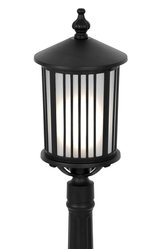 Lampa ogrodowa stojąca K-8212 DETROIT 18x110x18 cm do ogrodu czarny - Miniaturka zdjęcia nr 4